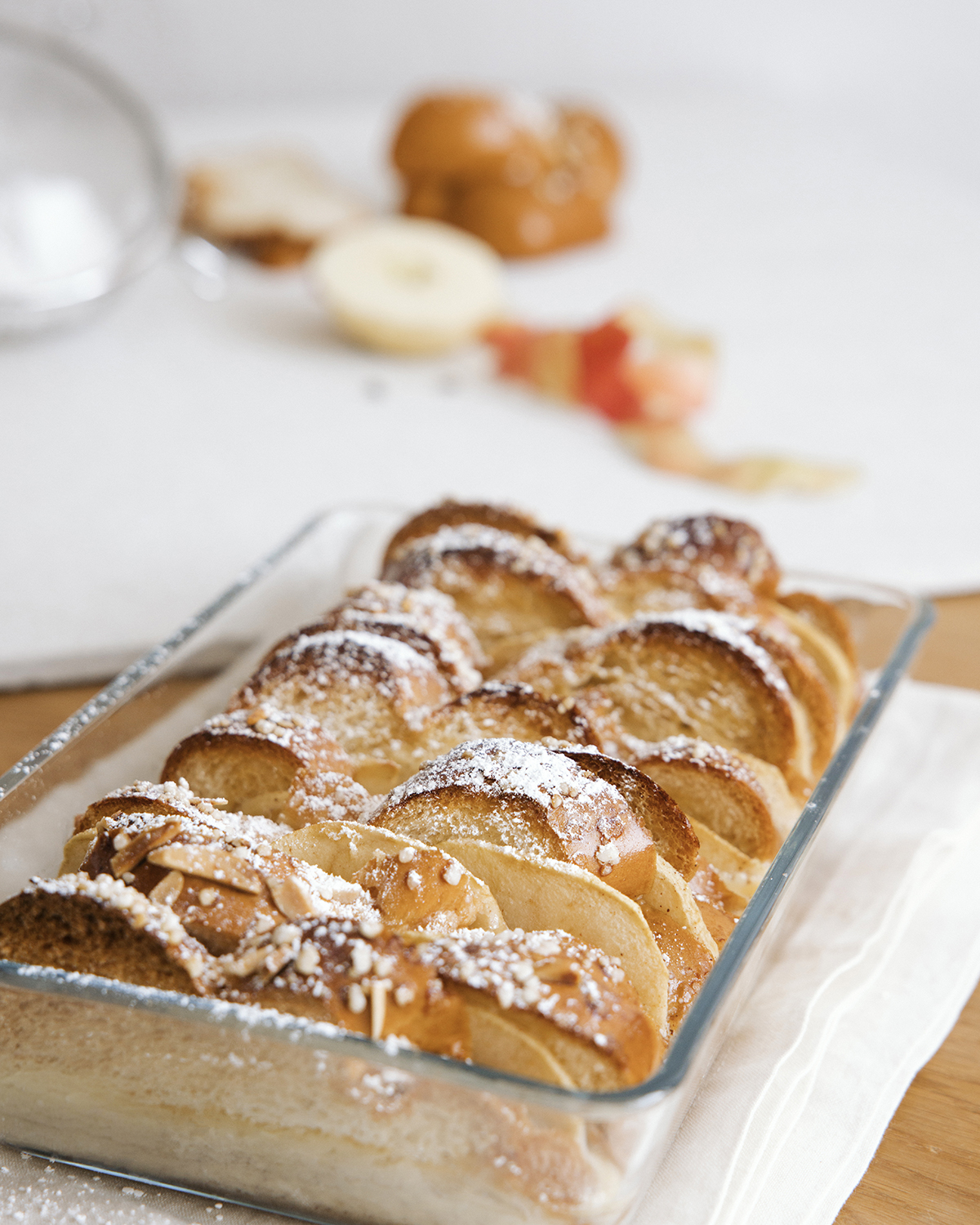 Rezept für österreichischen Brioche Scheiterhaufen